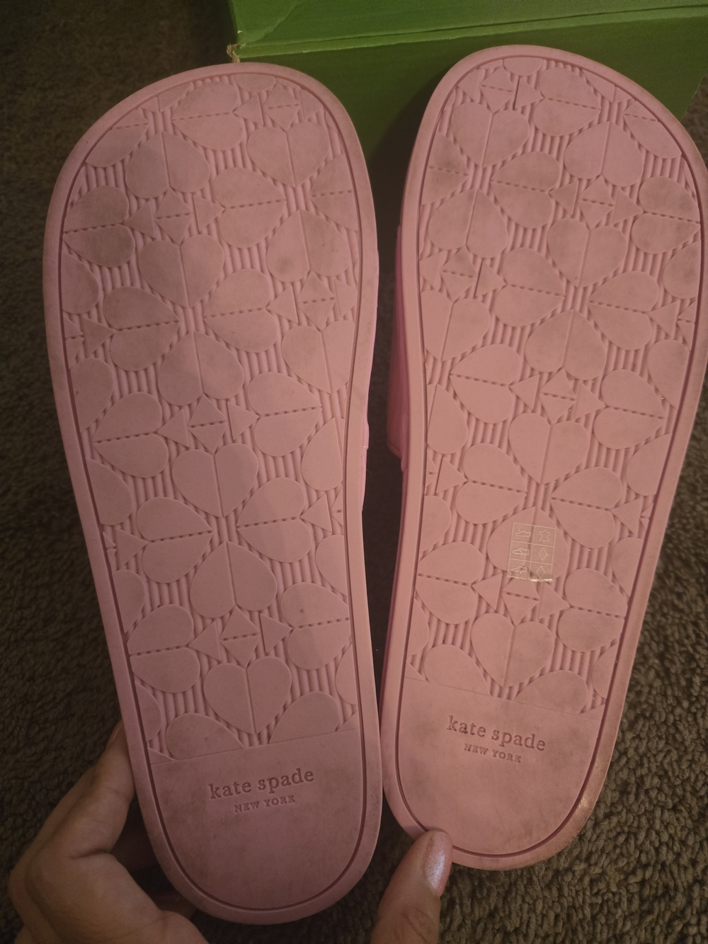 Kate Spade Pink Slides - Picture 4 of 5